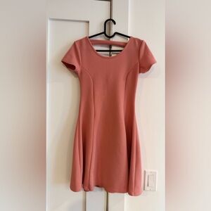 Light Pink Short Sleeve Dress